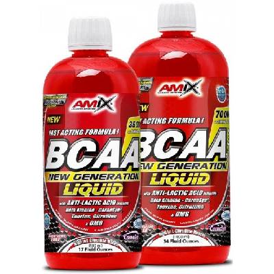 AMIX BCAA New Generation Liquid 1000 ml + 500 ml Príchuť: pink lemonade