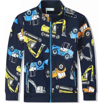 Kugo mikina DM9370 tmavo modrá