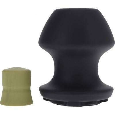 Fort Troff x Doc Johnson Kum Keeper Large, silikonový anální kolík se zátkou 8,9 x 7,6 cm