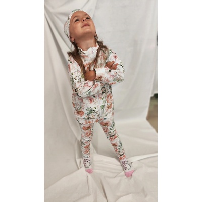 Textil EBi Leginy watercolor rose