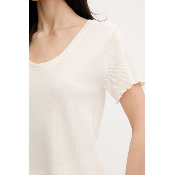 BOSS Горнище на пижама с къси ръкави BOSS Cosy Waffle (50557177)