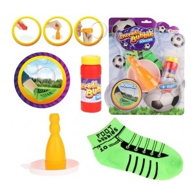 Teddies Bublifuk neuveriteľný futbal s doplnkami na karte 22x27x5cm