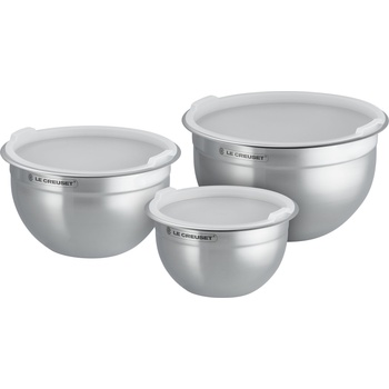 Le Creuset Малки купи Le Creuset от неръждаема стомана 3 бр (41901000010000)