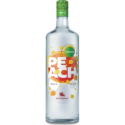 Old Herold Broskyňa 21% 0,7 l (čistá fľaša)