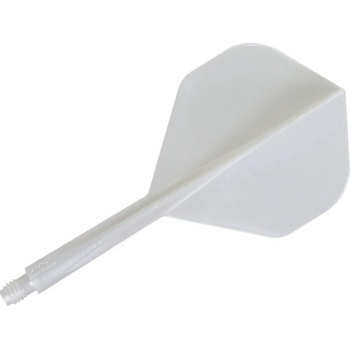 Condor Axe Metallic perleťové striebro, štandardné letky a stredné násadky