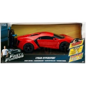 Jada Модели на автомобили и мотоциклети модел 1/16 Fast & Furious Lykan Hypersport Remote-Control - 1: 16 (TRS6589-4002)