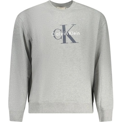 Calvin Klein Мъжки суитшърт с цип calvin klein, Размер l, Цвят Сиво (lv04rd242g_grp7e)