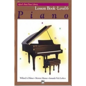 ALFREDS BASIC PIANO COURSE LESSON BOOK 6 | PALMER, WILLARD A (1984)