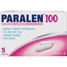 Paralen 100 sup.5 x 100 mg