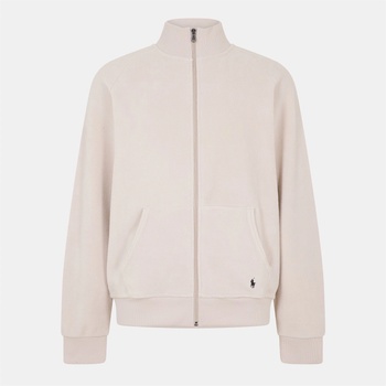 Ralph Lauren Горнище с цип Polo Ralph Lauren Lounge Full-Zip Mock Neck Top - Khaki Stone