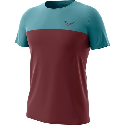 Dynafit Мъжка спортна тениска Dynafit Traverse S-Tech S/S Tee Sport shirt - Burgundy - размер XL/XXL (016-9573-0613)