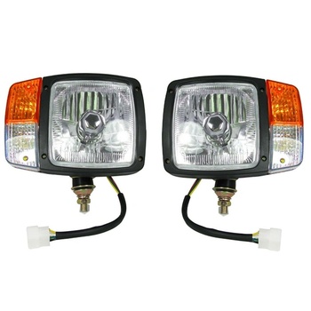 Универсални фарове с мигач за трактор, багер, фандрома 250422
