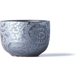 Made in Japan Купа за саке Black Scroll 40 ml MIJ (MIJC1378)