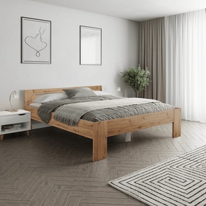  Легло 180x200 занаятчийски дъб BASIS