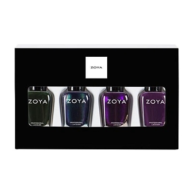 Zoya Polish Quad All Spruced Up sada laků Envy + Olivera + Giada + Lidia 4 x 15 ml