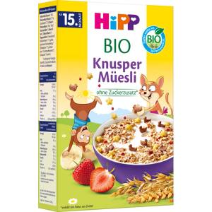 Hipp Био Хрупкаво мюсли 15м+ 200г