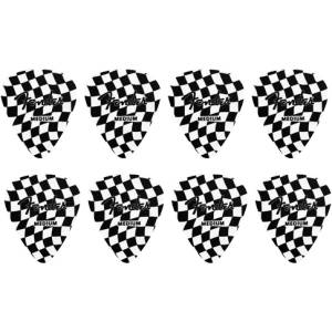 Fender 351 Celluloid Picks, Checkerboard