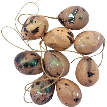 Veľkonočné vajíčka 9 ks 4 cm