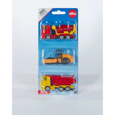 Siku Blister set konstrukční set 3 ks