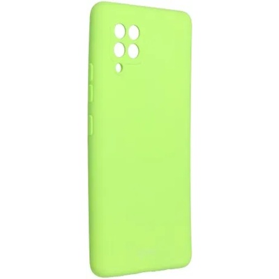 Samsung Силиконов калъф кейс Jelly Roar Colorful за Samsung A42 5G, Лайм