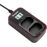KingMa Двойно LCD USB Зарядно за NP-FZ100 Батерии Sony A7 IV A7 III A6600 FX3 Зарядно за батерии