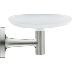 Duravit Starck T - Сапунница с държач, матирано стъкло/матирана неръждаема стомана 0099337000 (0099337000)