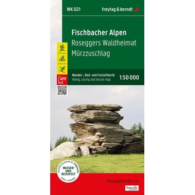 Fischbacherské Alpy 1:50 000 / turistická, cyklistická a rekreační mapa