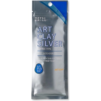 Art Clay Silver stříbrná modelovací hlína ve stříkačce bez hrotu 10g 1 ks