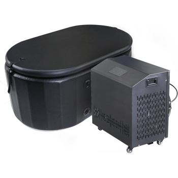 MXM Комплект за ледени и горещи вани QG-RC25 + вана 400 л с Wi-Fi управление