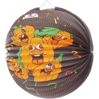 Rappa lampion s tekvice Halloween 25cm