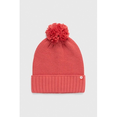 Marmot Шапка Marmot в розово от плътен трикотаж (M13143)