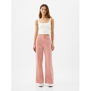 GAP Дънки Wide Leg с висока талия GAP GAP | Rozov | ЖЕНИ | 30/32