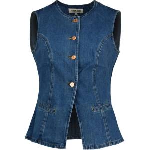 Salsa jeans Дънки Salsa jeans 21010388 Straight Fit vest - Blue (Medium Wash)