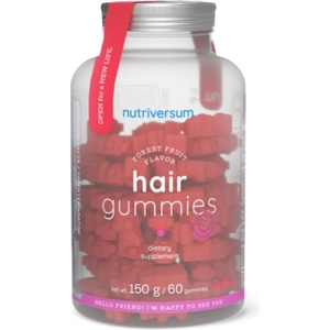 Nutriversum Hair Gummies [60 желирани бонбони]