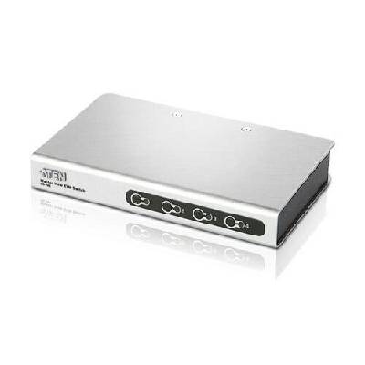 KVM превключвател ATEN CS74E, Slim, 4-портов, PS/2, VGA (ATEN-CS74ECZ-AT)
