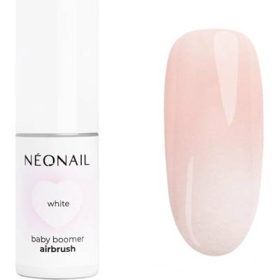 NeoNail Baby Boomer Airbrush barevný pudr na nehty odstín White 5 g – Zboží Dáma