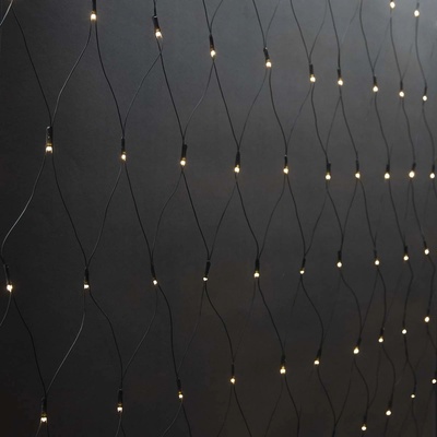 NEDIS Dekorativní Síťová Světla | Teplá Bílá | 320 LED's | 3 x 1.5 m | Lehké efekty: 7 | Vnitřní nebo Venkovní | Síťové napájení