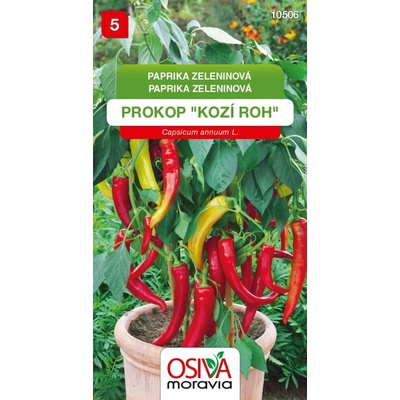 Paprika zeleninová pálivá Prokop kozí roh