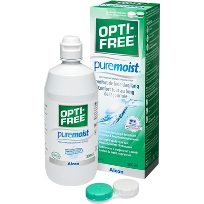 Alcon OPTI-FREE PureMoist víceúčelový dezinfekční roztok na kontaktní čočky 300 ml – Hledejceny.cz