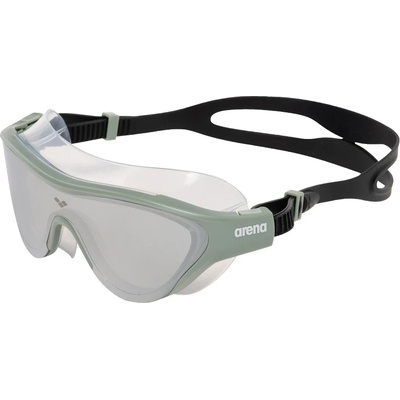 arena Плувни очила Arena The One Mask Mirror Swimming goggles - Silver / Jade / Black - размер One Size (205-2451-0511)