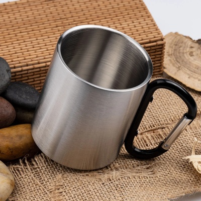 Art gift Метална чаша с карабинер