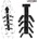 LateToBed BDSM Line Behind Back Adjustable Harness Black