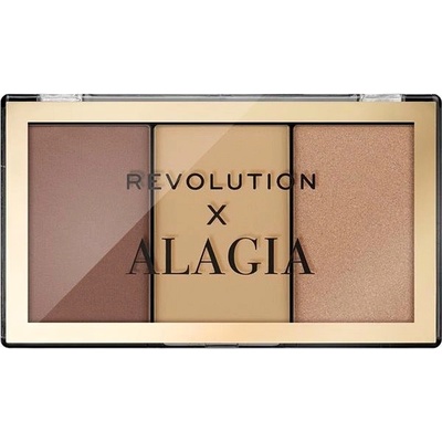 REVOLUTION X Alagia Face Like Alagia Highlight & Bronze Palette