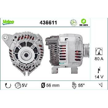 Alternátor VALEO 436611