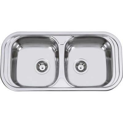 Sinks RDSEM86043526V SEVILLA 860 DUO V 0,6mm matný