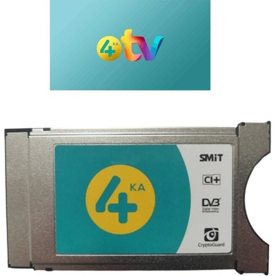Bezkartový modul SMIT CryptoGuard k službe 4KA TV cez anténu
