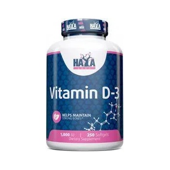 Haya Labs Витамин d-3 / 1000, 250 меки таблетки, 4201