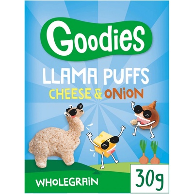 Chrumky lama s príchuťou syr a cibuľa Goodies 30 g