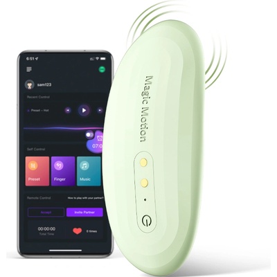 Magic Motion Nyx Smart Panty Vibrator Green