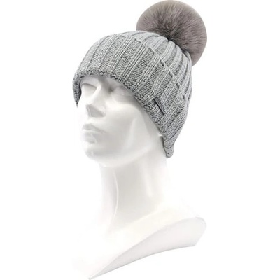 WoXX Koranda dámská čepice světle šedá